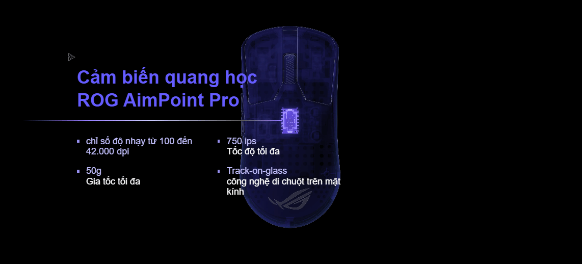 Chuột gaming ASUS ROG Harpe Ace Extreme 9