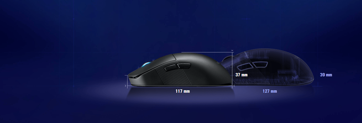 Chuột Gaming Asus ROG Harpe Ace Mini Black 3