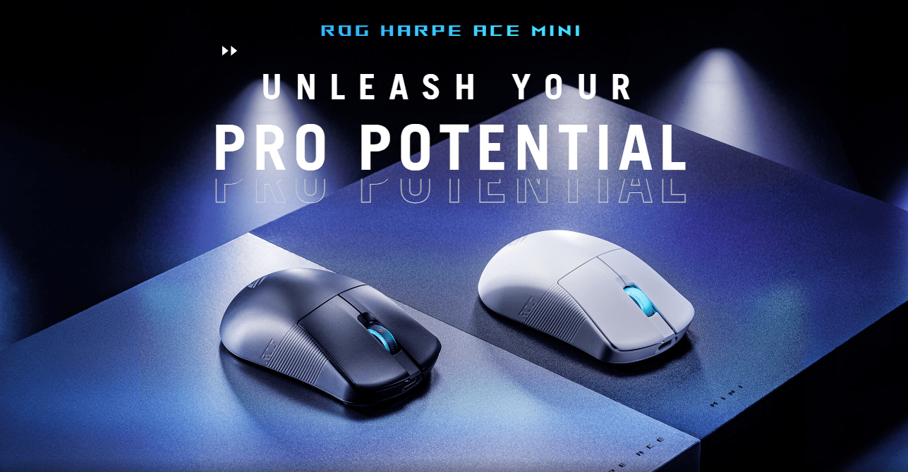 Chuột Gaming Asus ROG Harpe Ace Mini White 2