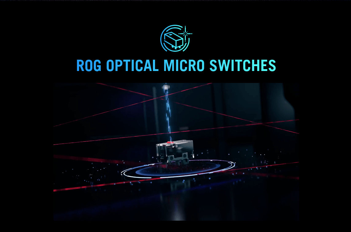 Chuột Gaming Asus ROG Harpe Ace Mini White 8