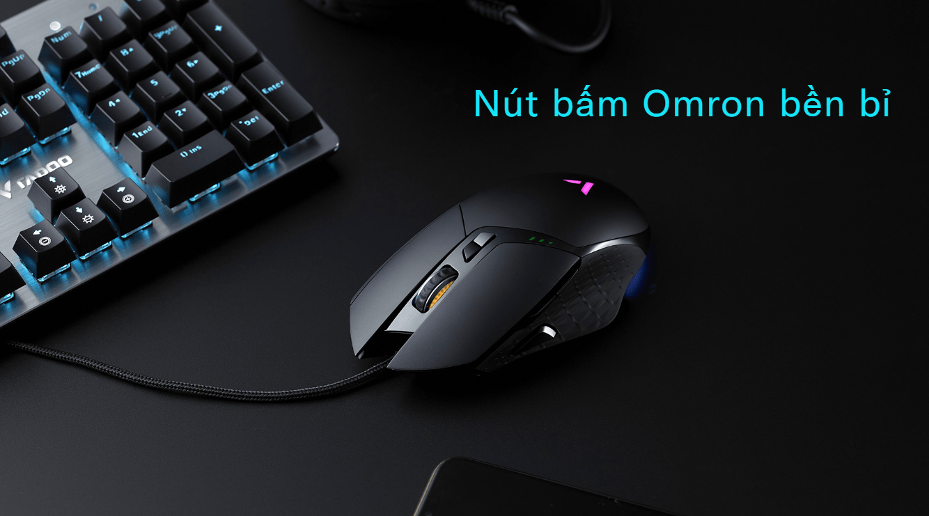 Chuột Gaming có dây Rapoo VT30 4