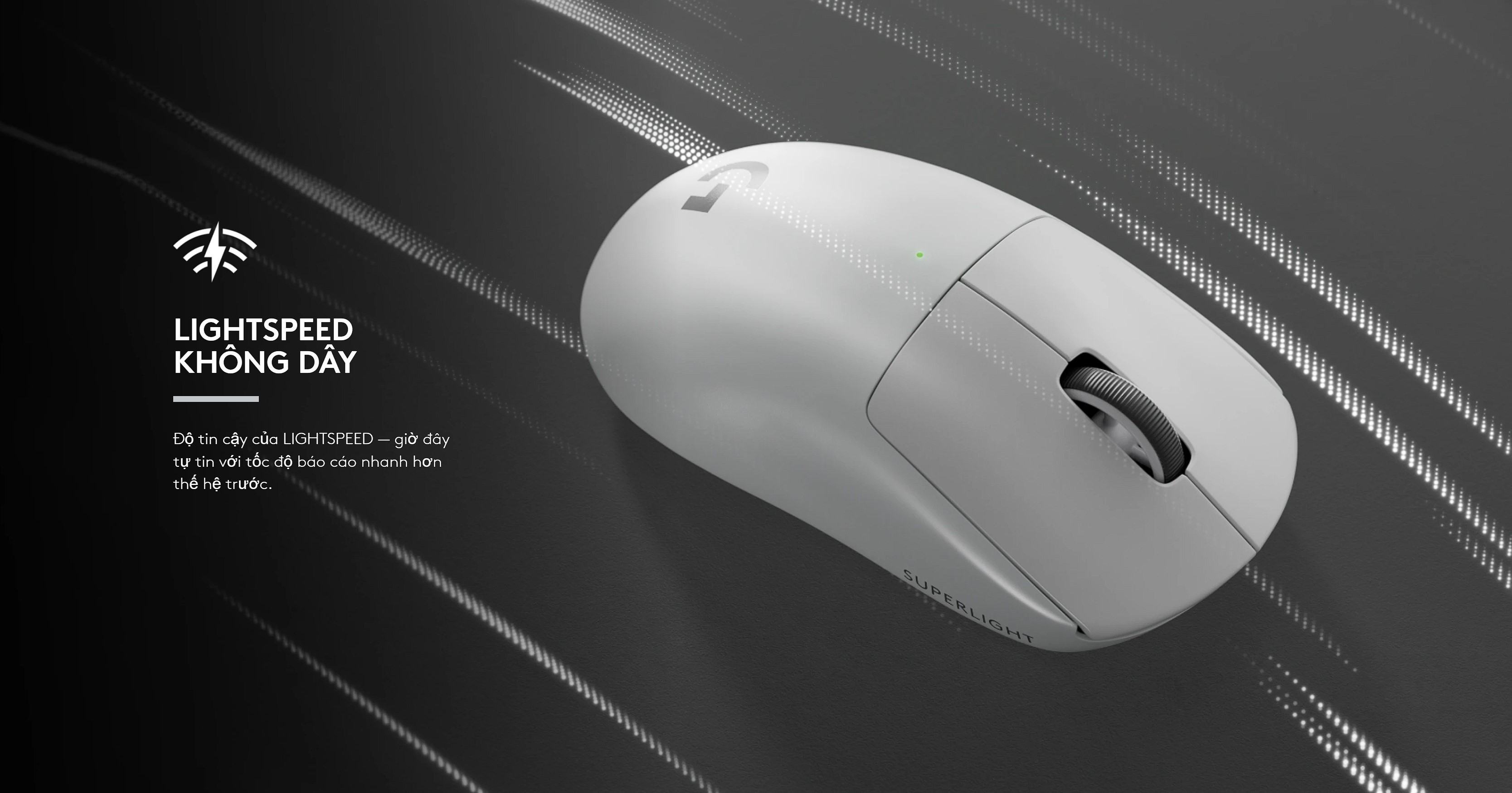 Chuột Gaming không dây Logitech Pro X Superlight 2 Lightspeed