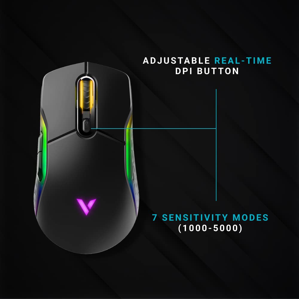 Chuột Gaming không dây Rapoo VT200 Wireless 4