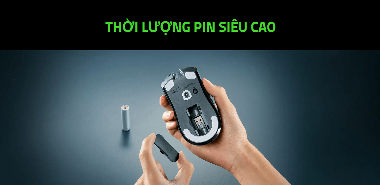 Chuột Gaming không dây Razer Viper V3 HyperSpeed Wireless _ RZ01-04910100-R3M1 6