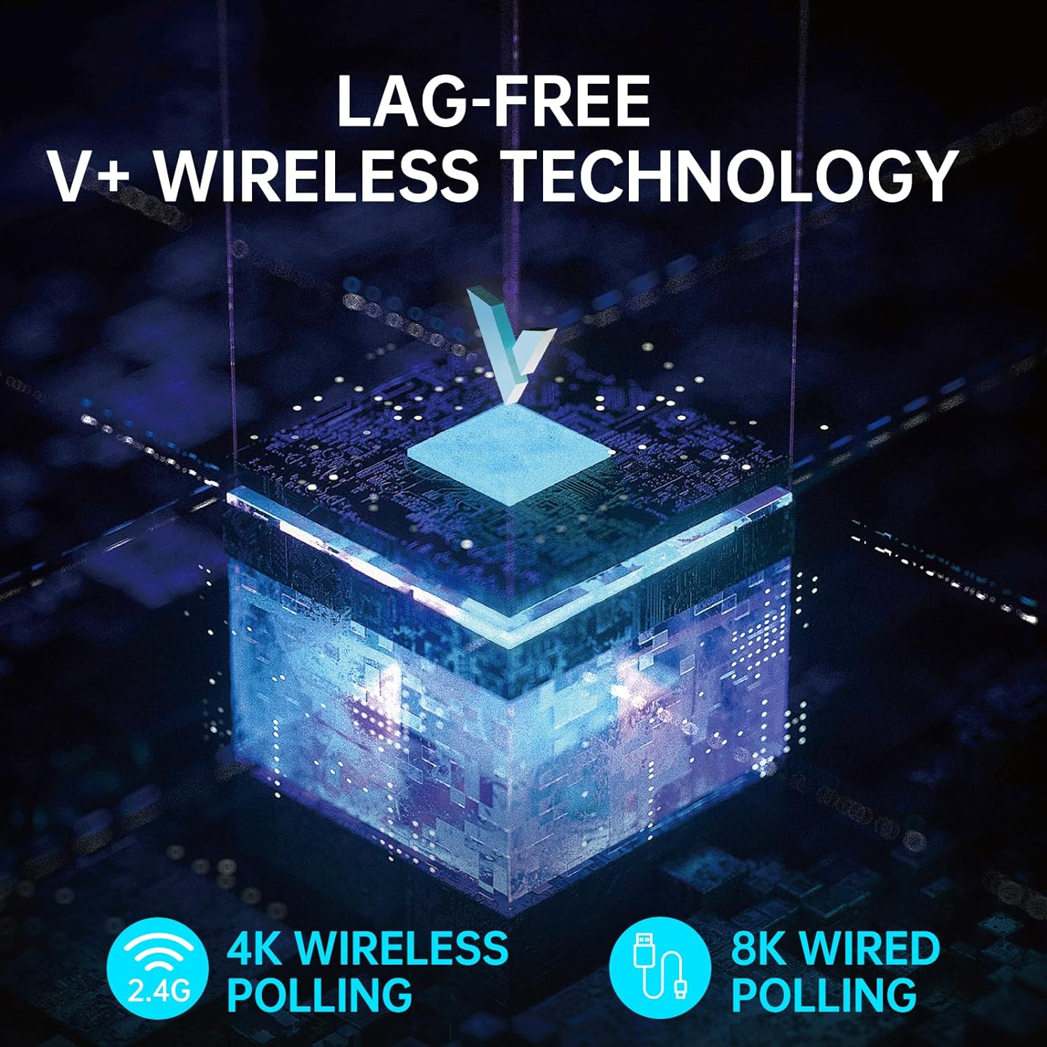 Chuột Gaming Rapoo VT9Pro Light Blue 2