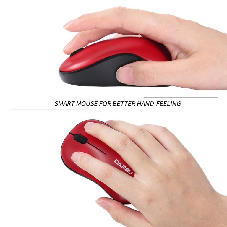 Chuột không dây Dareu LM106G Red