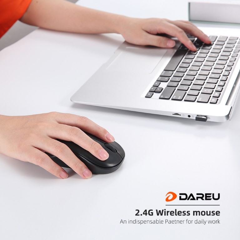 Chuột không dây Dareu LM106G Red