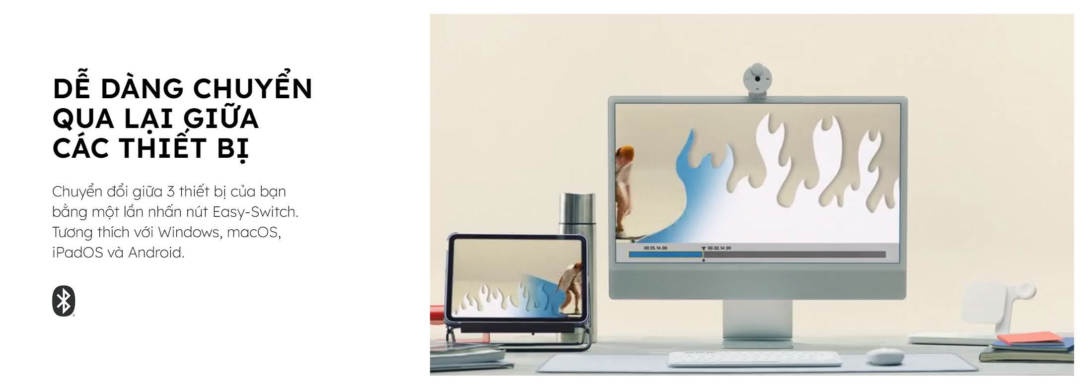 Chuột không dây Logitech Pebble M350s