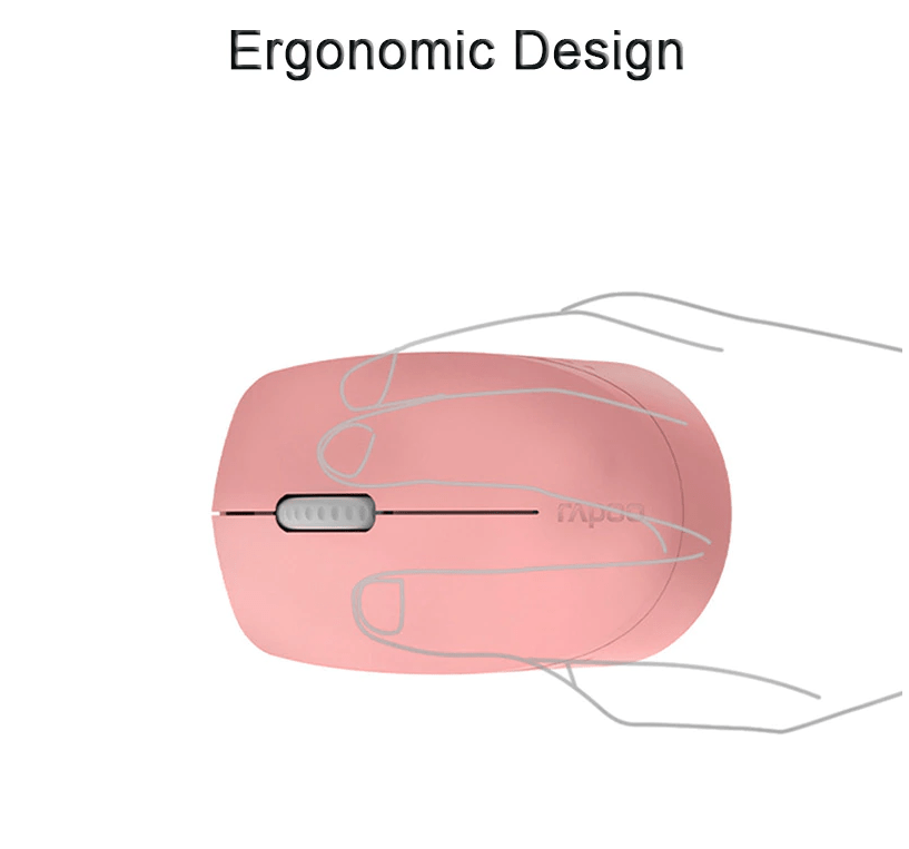 chuot-khong-day-rapoo-m100-silent-mau-xam-den-usb-bluetooth-3 Chuột không dây Rapoo M100 Silent màu Xám đen (USB/Bluetooth) 3