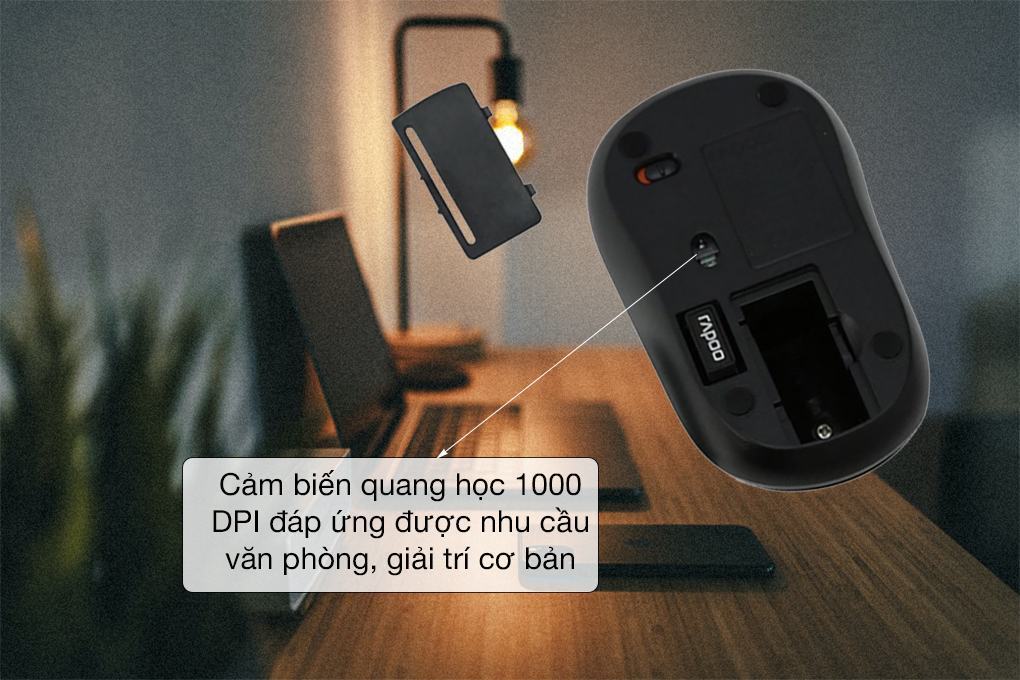 Chuột không dây Rapoo M216 Wireless 2
