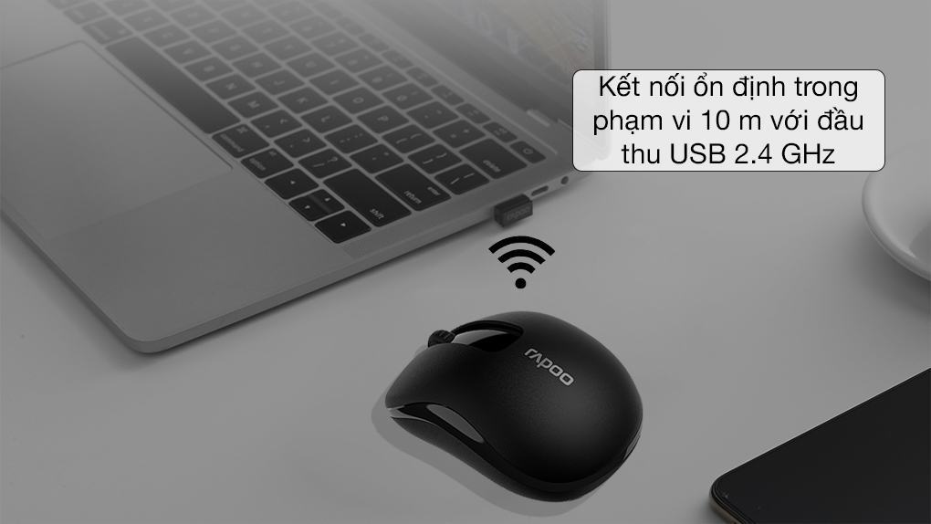 Chuột không dây Rapoo M216 Wireless 3