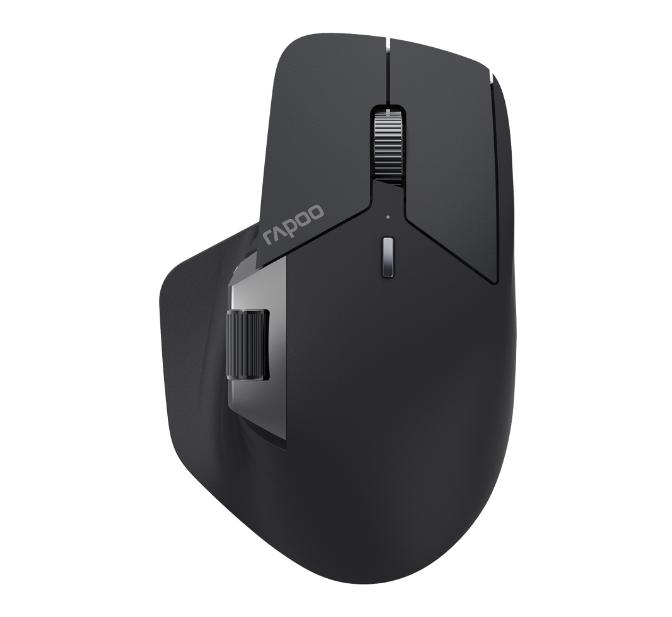 Chuột không dây Rapoo MT760M Đen (Wireless 2.4Ghz/Bluetooth/USB)