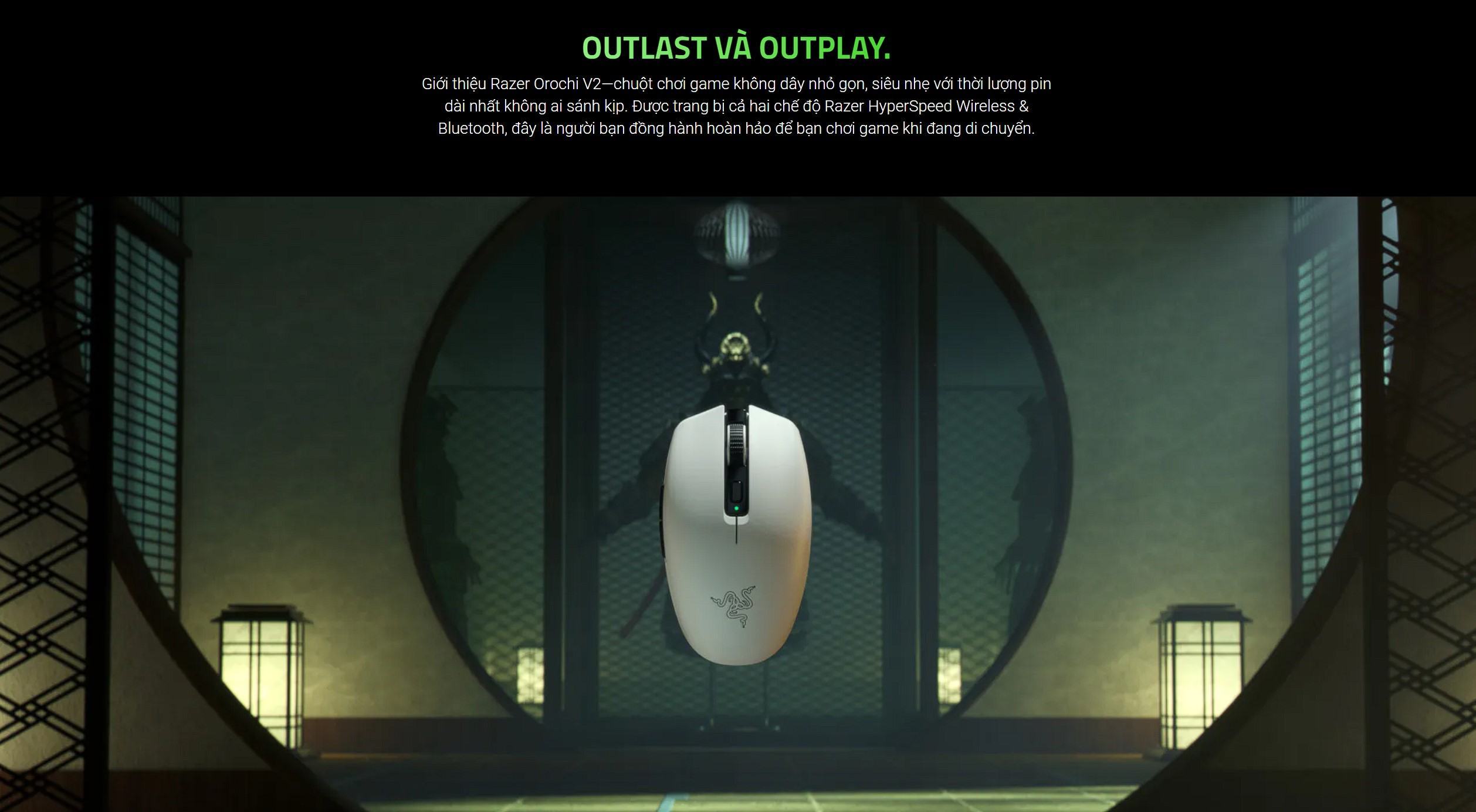 Chuột không dây Razer Orochi V2 - White Edition _ RZ01-03730400-R3A1