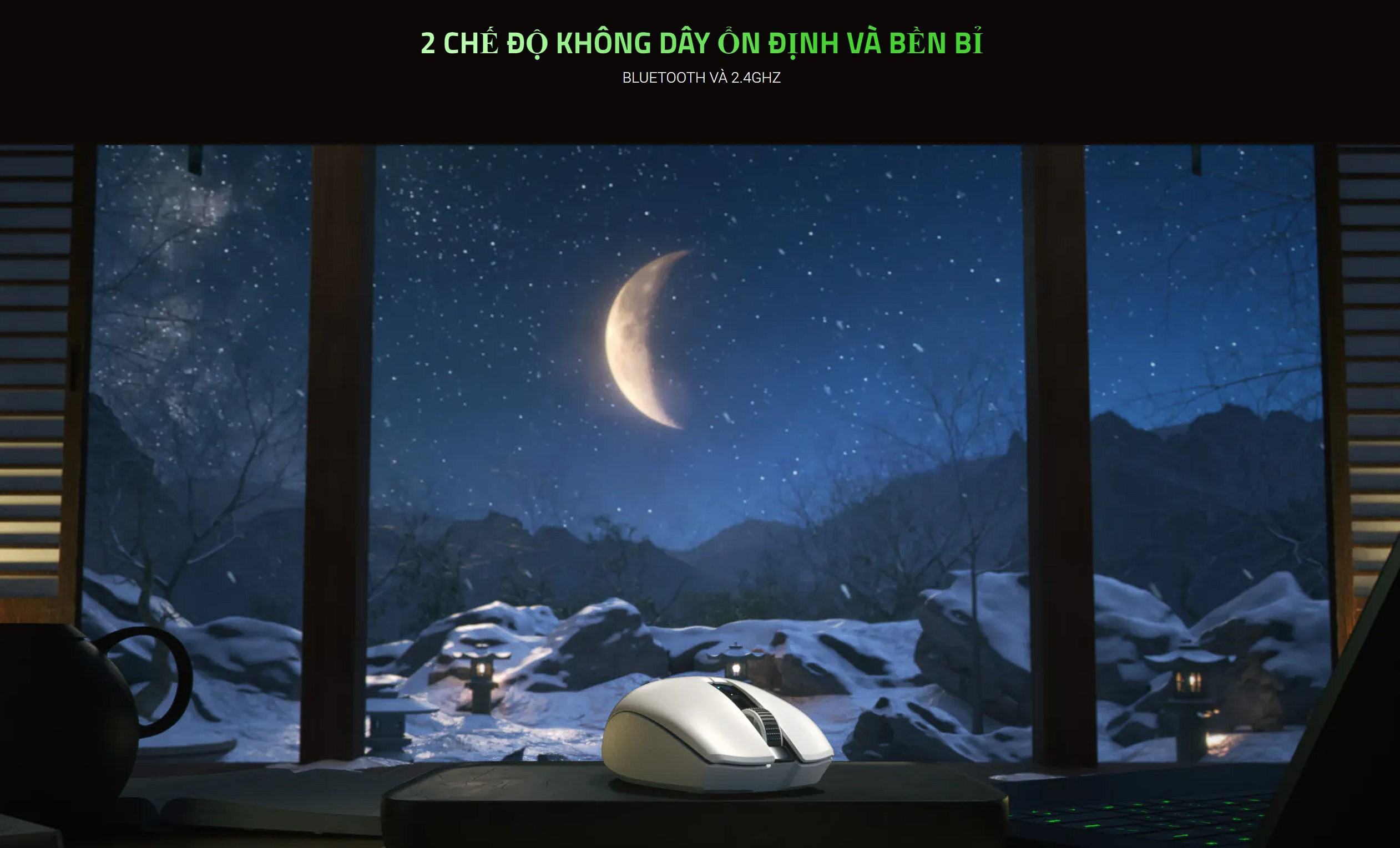 Chuột không dây Razer Orochi V2 - White Edition _ RZ01-03730400-R3A1