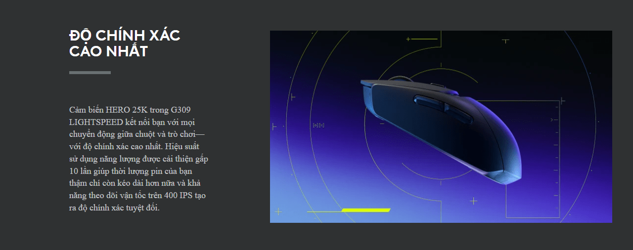 Chuột Gaming Logitech G309 LightSpeed Wireless Black 6