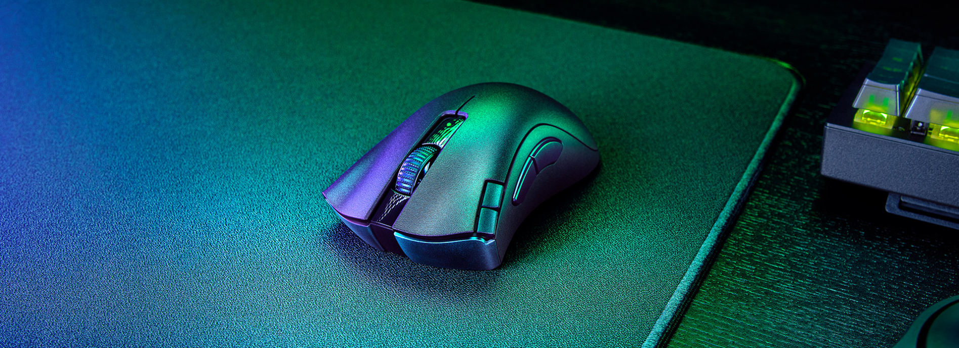 Chuột Razer DeathAdder V2 X HyperSpeed-Wireless Ergonomic (RZ01-04130100-R3A1) 1