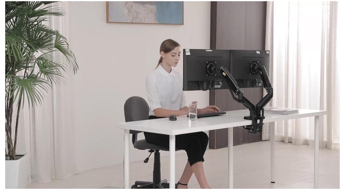 combo gia treo man hinh nb f160 17 27 inch kep laptop nb fp21