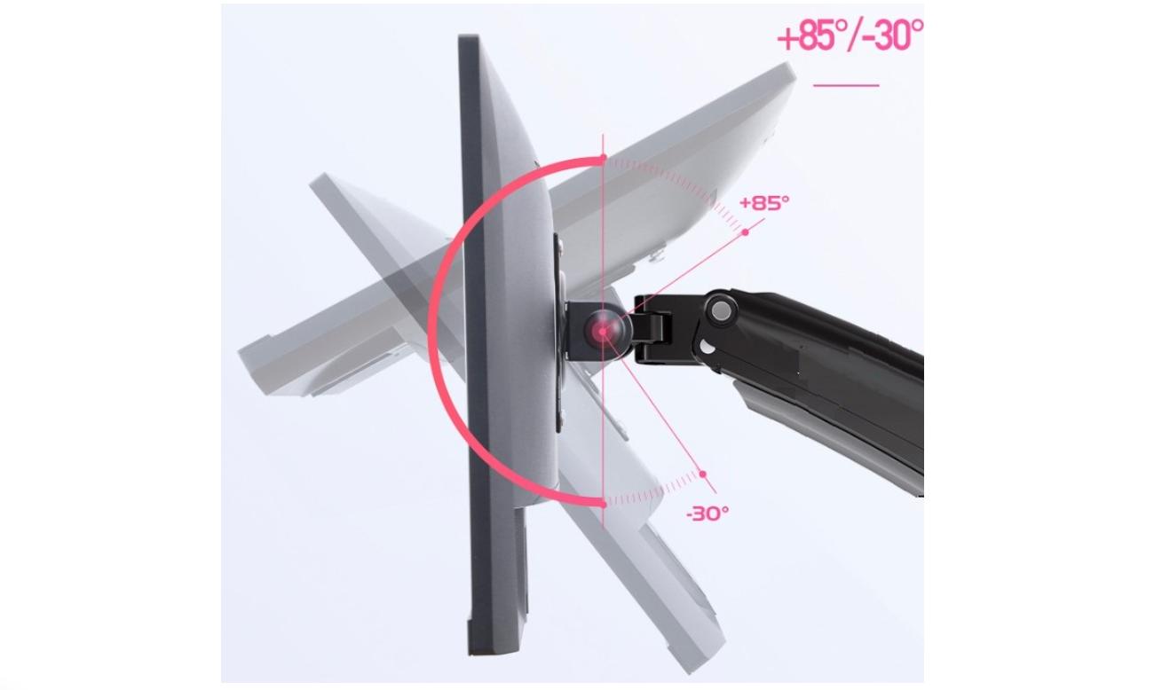 Combo Giá Treo Màn Hình North Bayou F195 (22-32inch) - Kẹp Đỡ Laptop Ergotek EP9 (10-19inch) 2