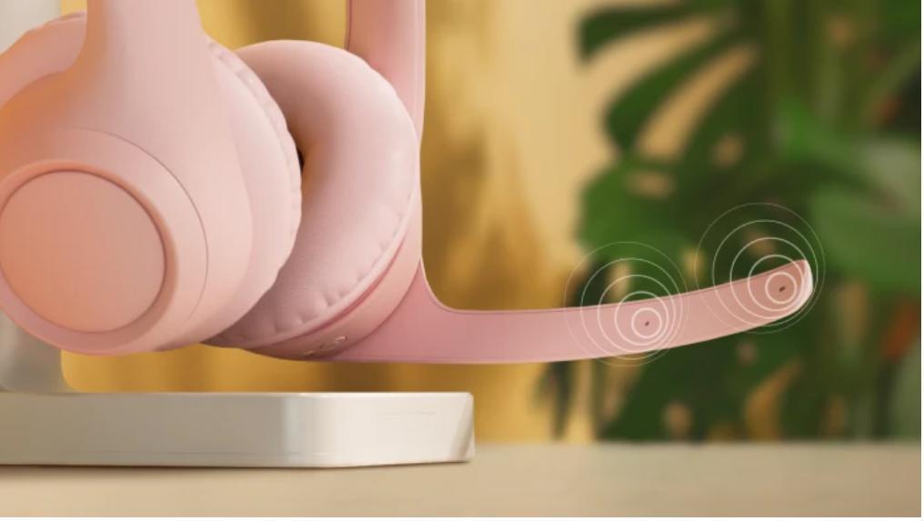 cvcvcvvc-1 Tai nghe không dây Logitech Zone 300 Rose ảnh 2