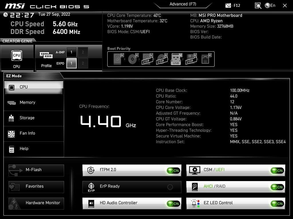 MSI EZ Mode Pro Series