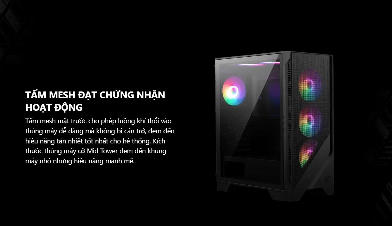 Vỏ case MSI MAG FORGE 120A AIRFLOW