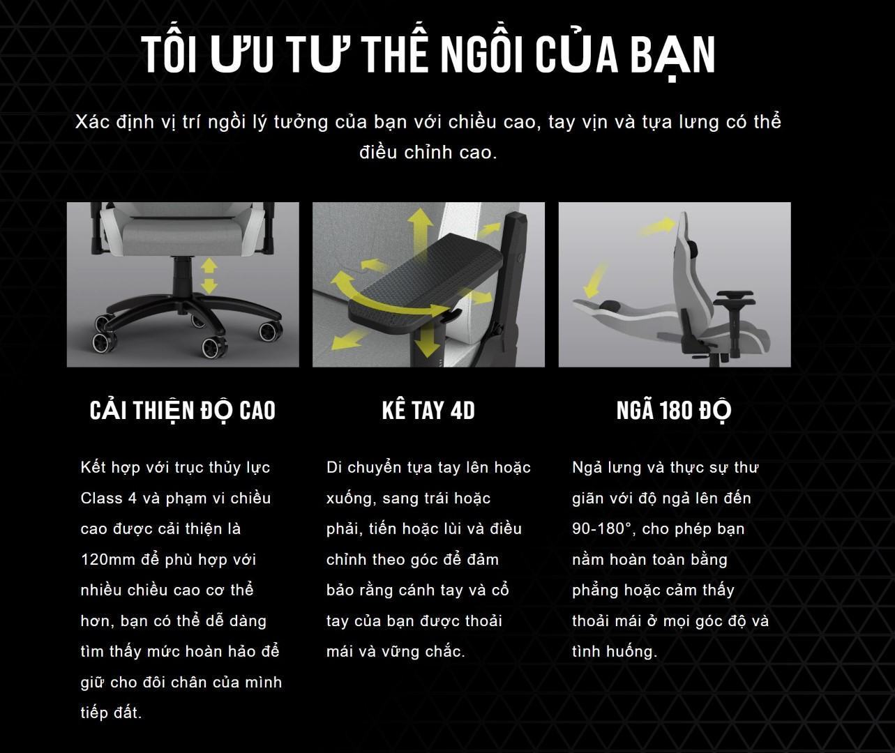 Ghế Game Corsair TC200