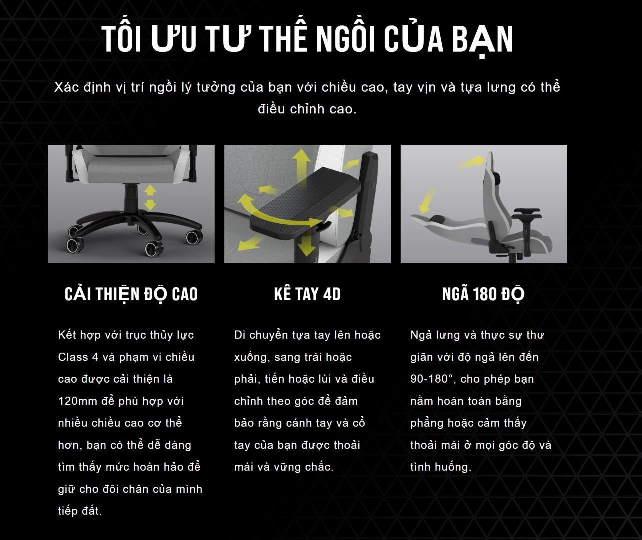 Ghế Game Corsair TC200