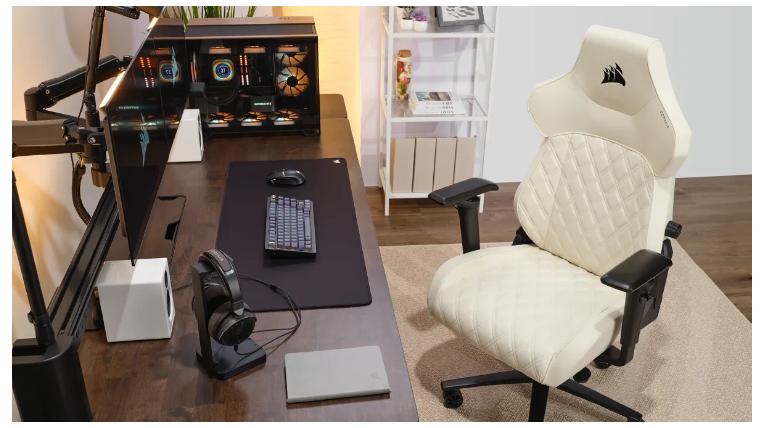 Ghế game Corsair TC500 LUXE Frost