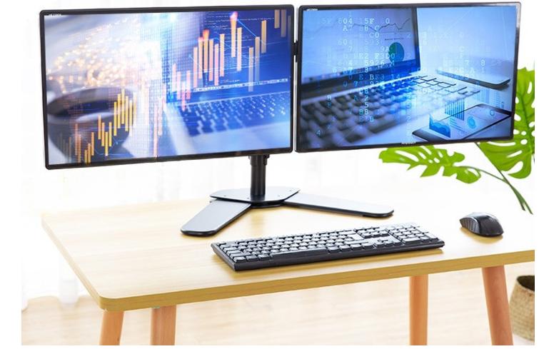 Giá treo 2 màn hình M042 Ergotek (EZ42) đặt bàn (17-27inch)