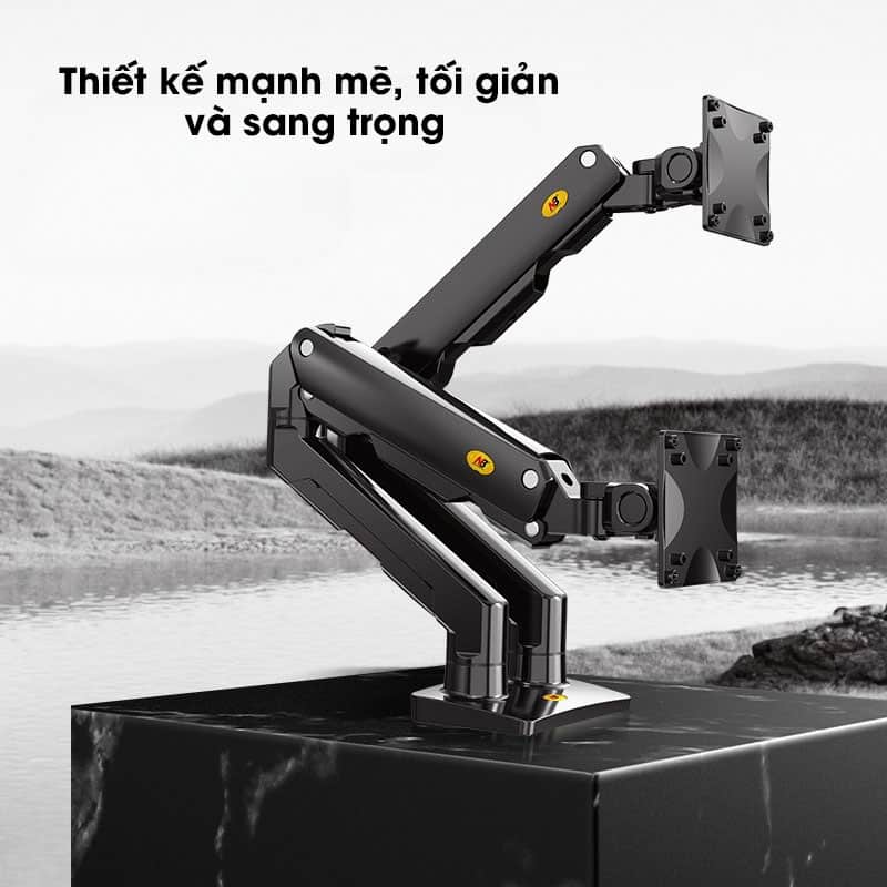 gia treo 2 man hinh may tinh north bayou g55 6 1