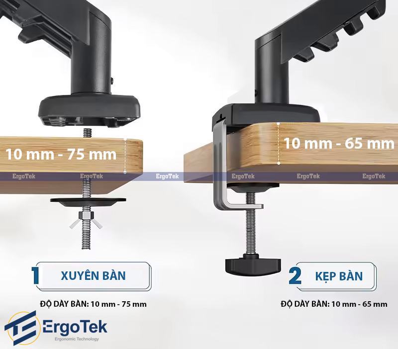 Giá treo màn hình Ergotek EZ90 Pro (19-32 inch) 3