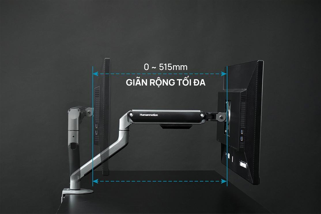 Giá treo màn hình Human Motion T6 Pro 5