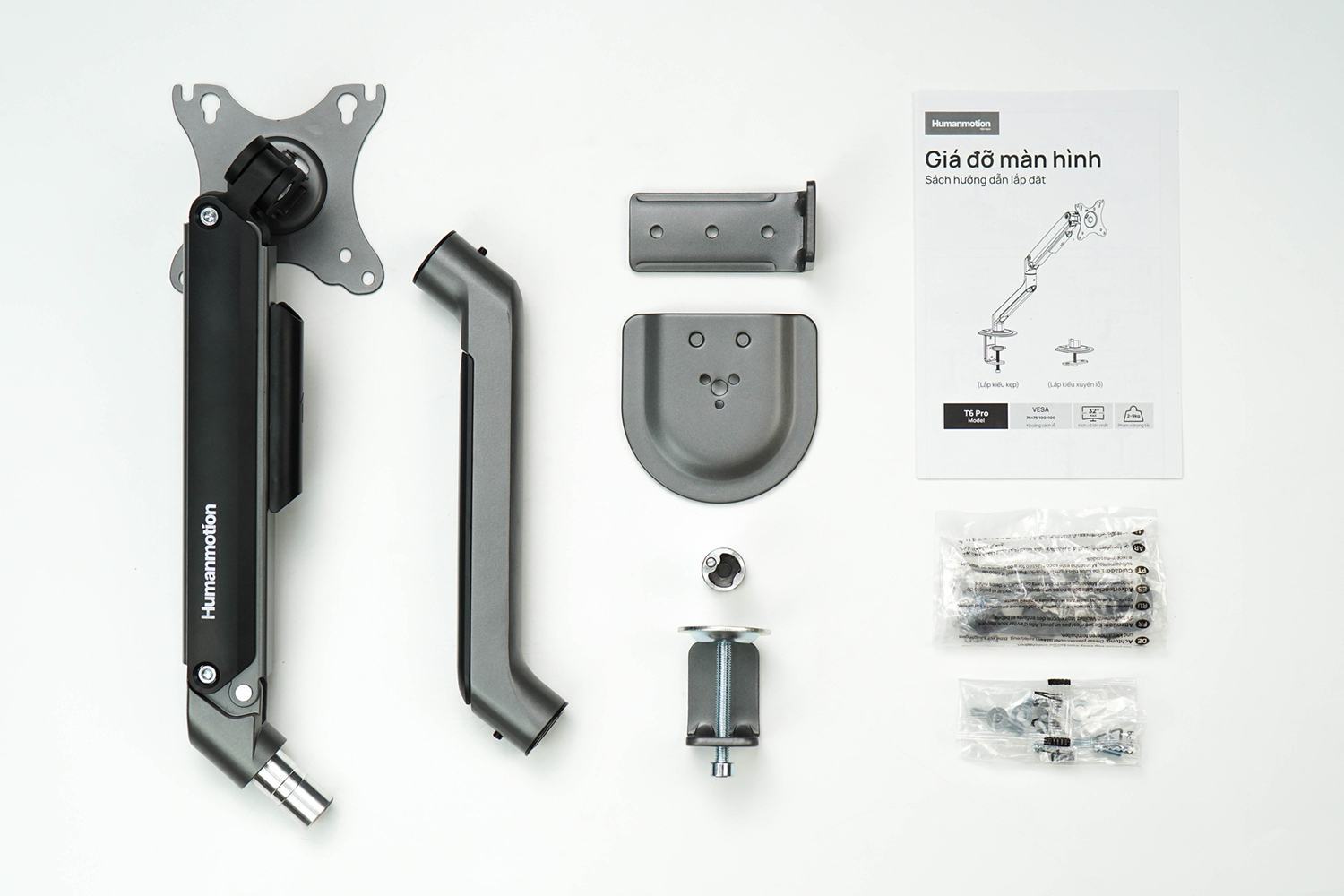 Giá treo màn hình Human Motion T6 Pro 9