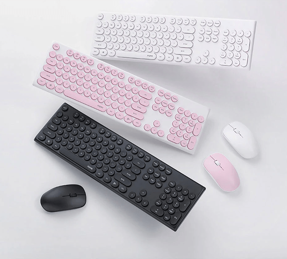 Giới thiệu Bộ Bàn phím Chuột không dây Rapoo X260 Đen (USB)