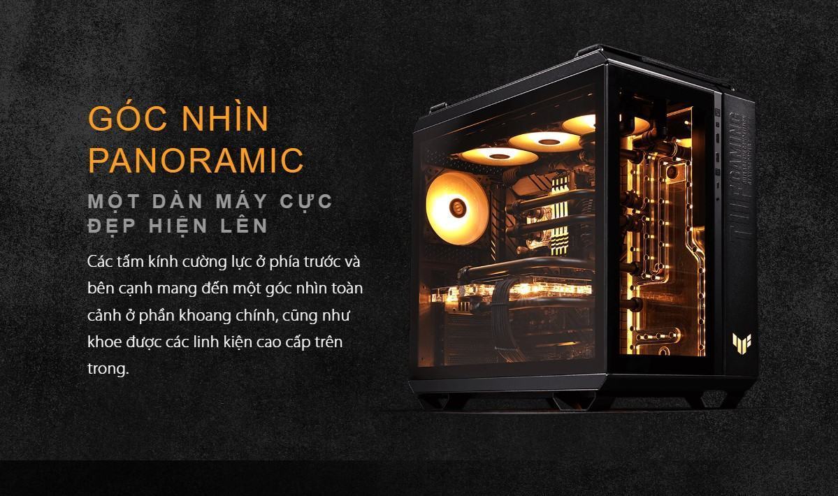 Vỏ Case Asus TUF Gaming GT502 ( Mid Tower / Màu Đen)