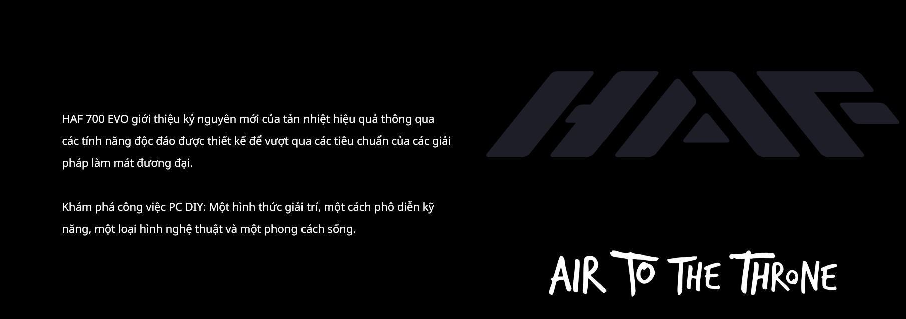 Vỏ Case Cooler Master HAF 700 EVO (Full Tower ) 