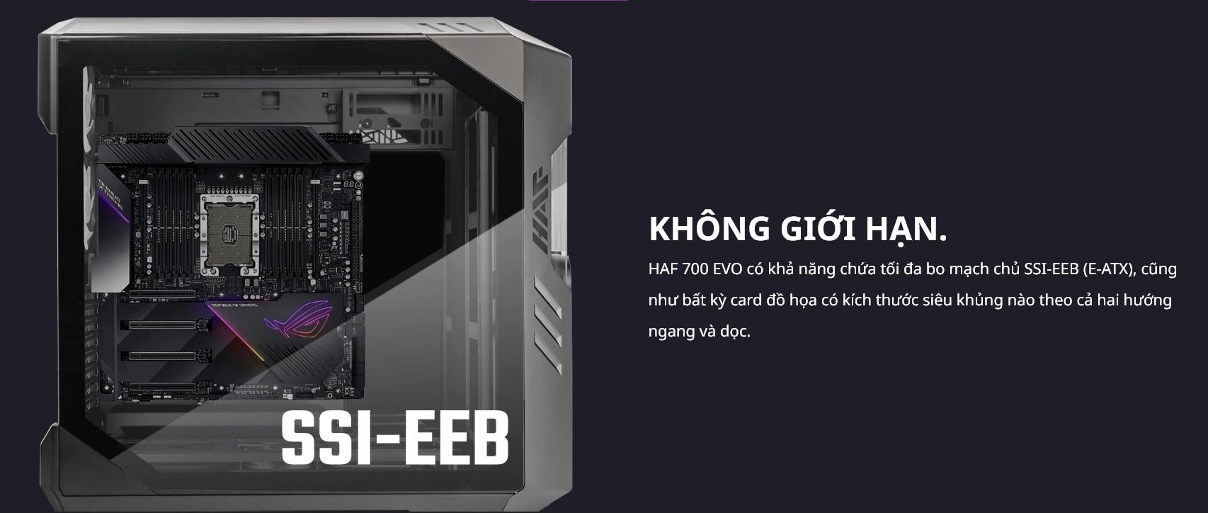 Vỏ Case Cooler Master HAF 700 EVO (Full Tower ) 