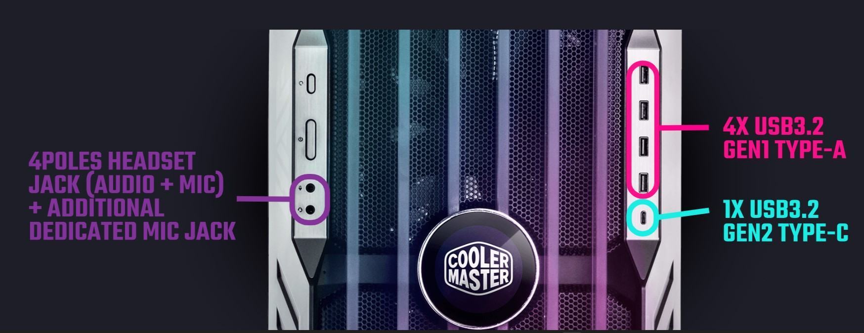 Vỏ Case Cooler Master HAF 700 EVO (Full Tower ) 