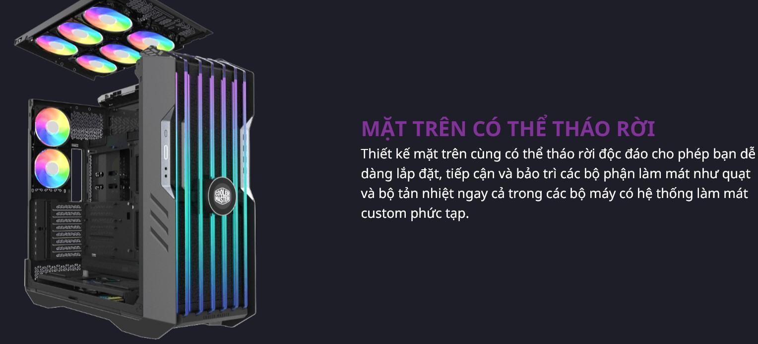 Vỏ Case Cooler Master HAF 700 EVO (Full Tower ) 
