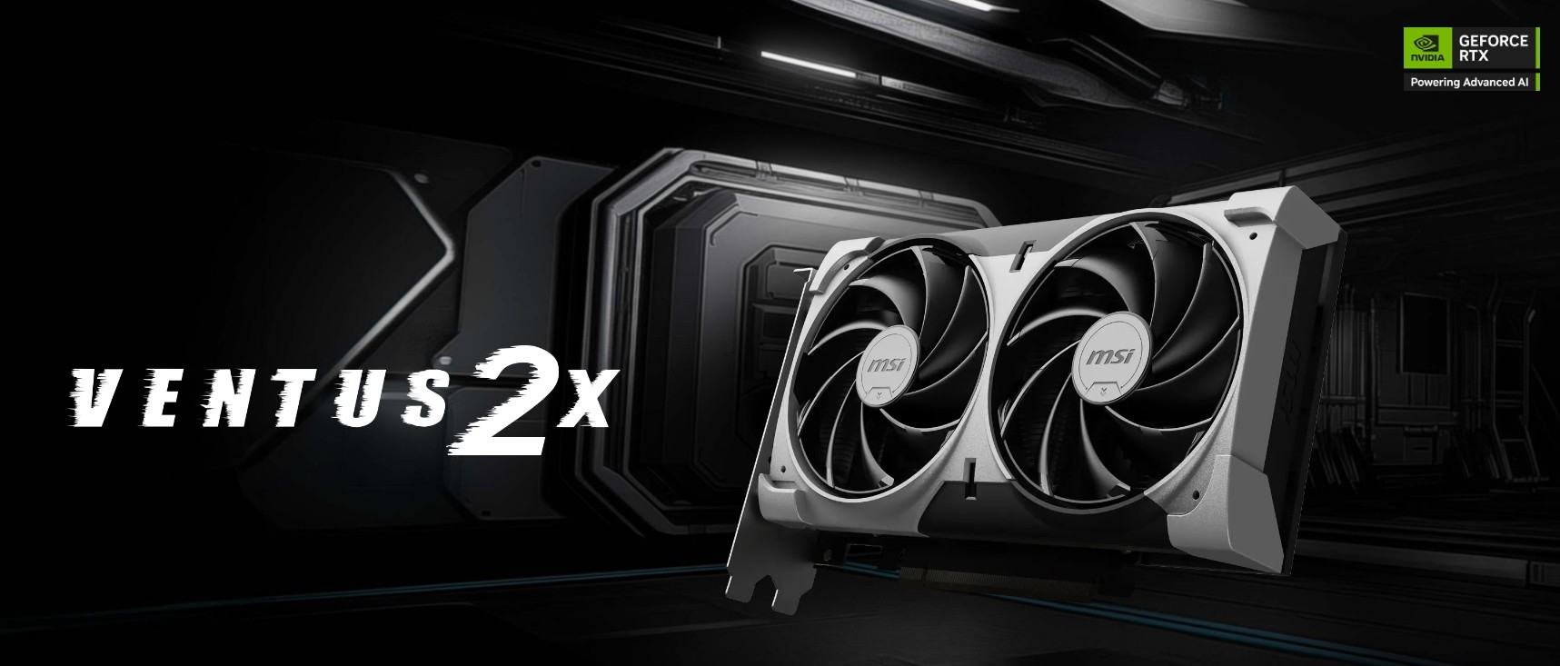 Card màn hình MSI RTX 5060 8G VENTUS 2X OC GDDR7