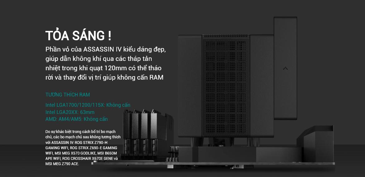 Tản nhiệt khí DEEPCOOL ASSASSIN IV