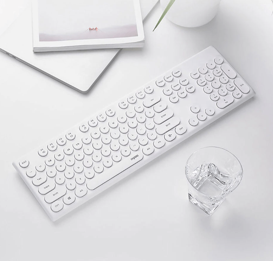 Bộ Bàn phím Chuột không dây Rapoo X260 Đen (USB) sử dụng kết nối không dây tiện lợi