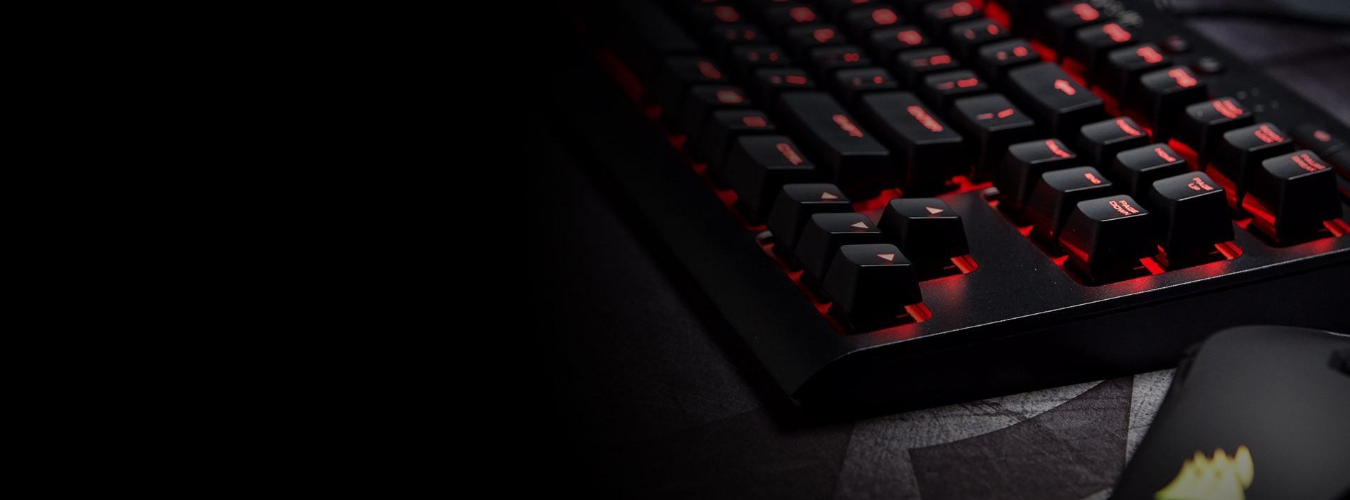 Bàn phím cơ Corsair K63 Cherry MX Red (USB/Red Led) (CH-9115020-NA) 1