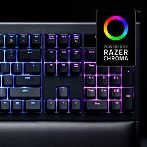 Bàn phím cơ Razer BlackWidow Tournament Edition Chroma V2 Quartz Edition 3