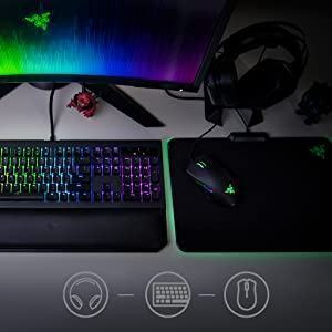 Bàn phím cơ Razer BlackWidow Tournament Edition Chroma V2 Quartz Edition 5