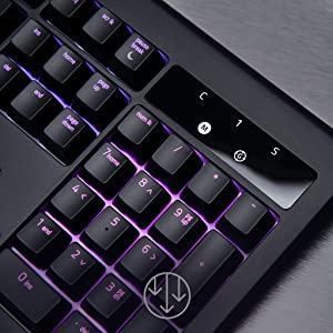Bàn phím cơ Razer BlackWidow Tournament Edition Chroma V2 Quartz Edition 6