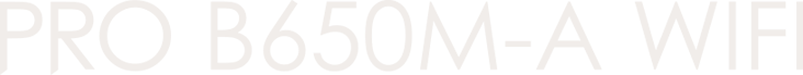 kv-name PRO B650M-A WIFI