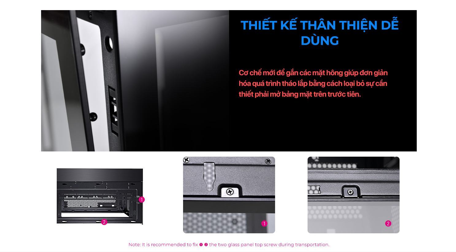 Vỏ Case LIAN-LI PC - O11 Dynamic Evo Black (Mid Tower/Màu Đen ) 