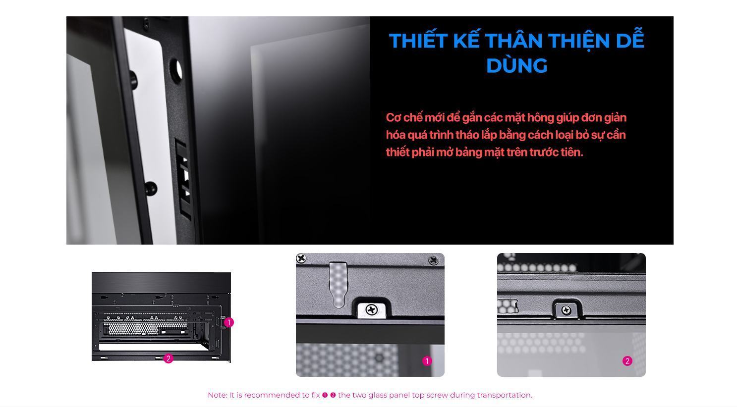 Vỏ Case LIAN-LI PC - O11 Dynamic Evo Black (Mid Tower/Màu Đen ) 