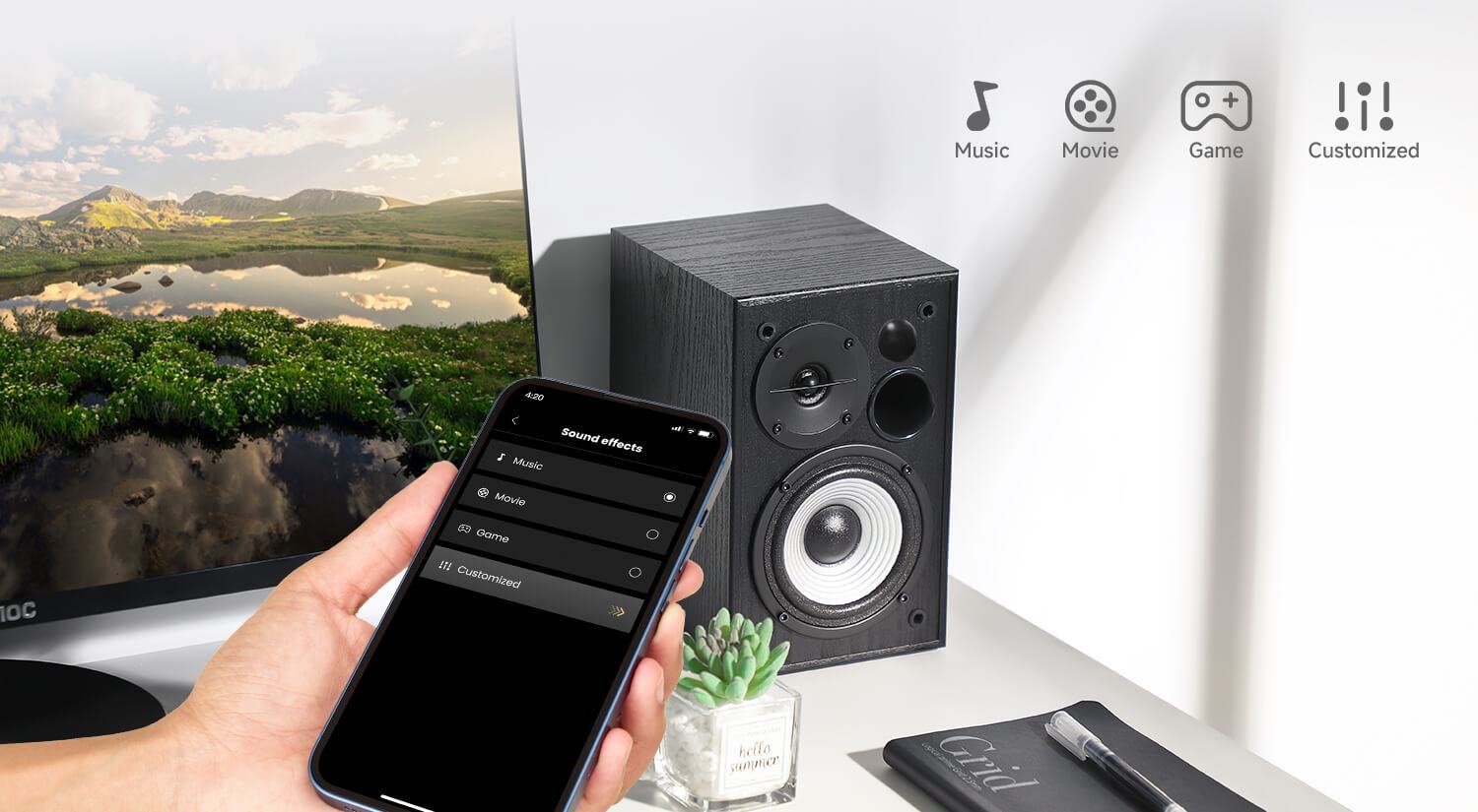 Loa Edifier bookshelf R990BT Bluetooth 6